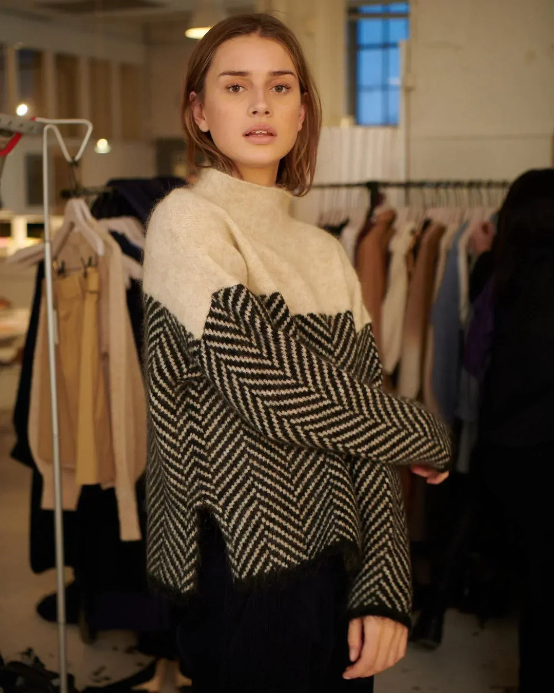 Noelle | Dame Cashmere Rullekrave