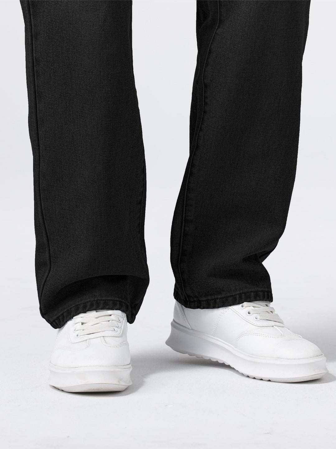 Kristian | Herre Løstsiddende Denim Jeans Med Vasket Finish