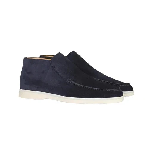 Claus | Herre Loafers Med Rund Tå Og Slip-On