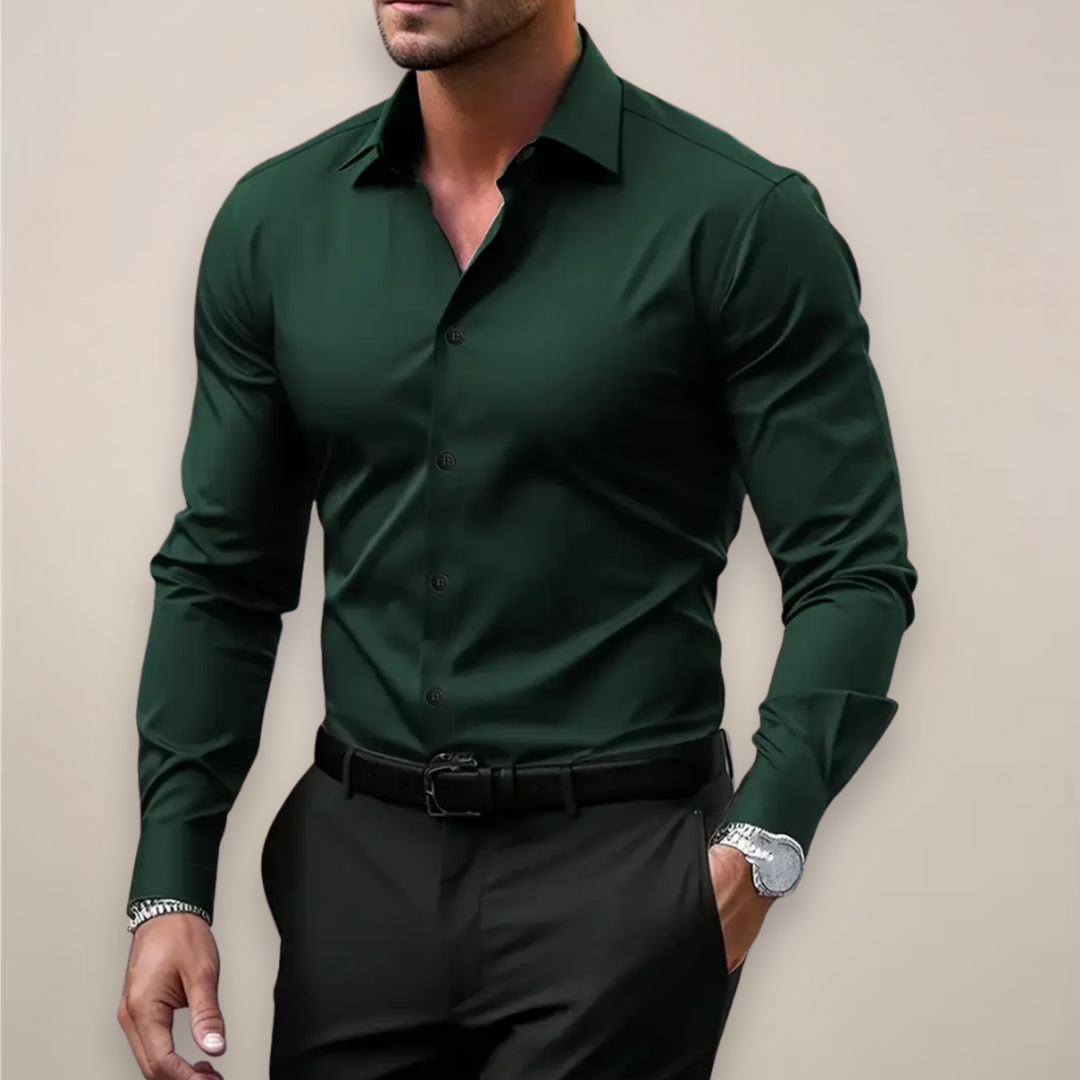Erik | Herre Slim Fit Skjorte Til Forår