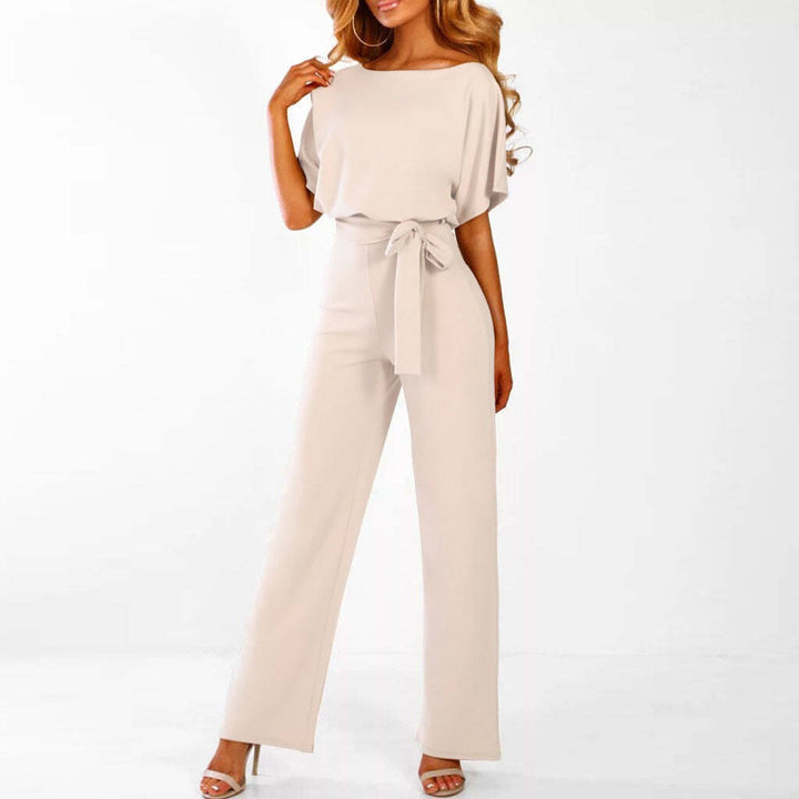 Elvira | Dame Elegant Jumpsuit med Bælte