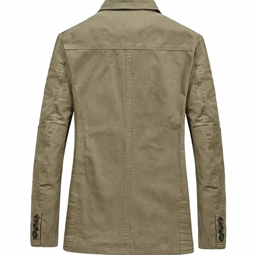 Morten | Herre Casual Blazer Med Notch-Lapel Og Tre Knapper