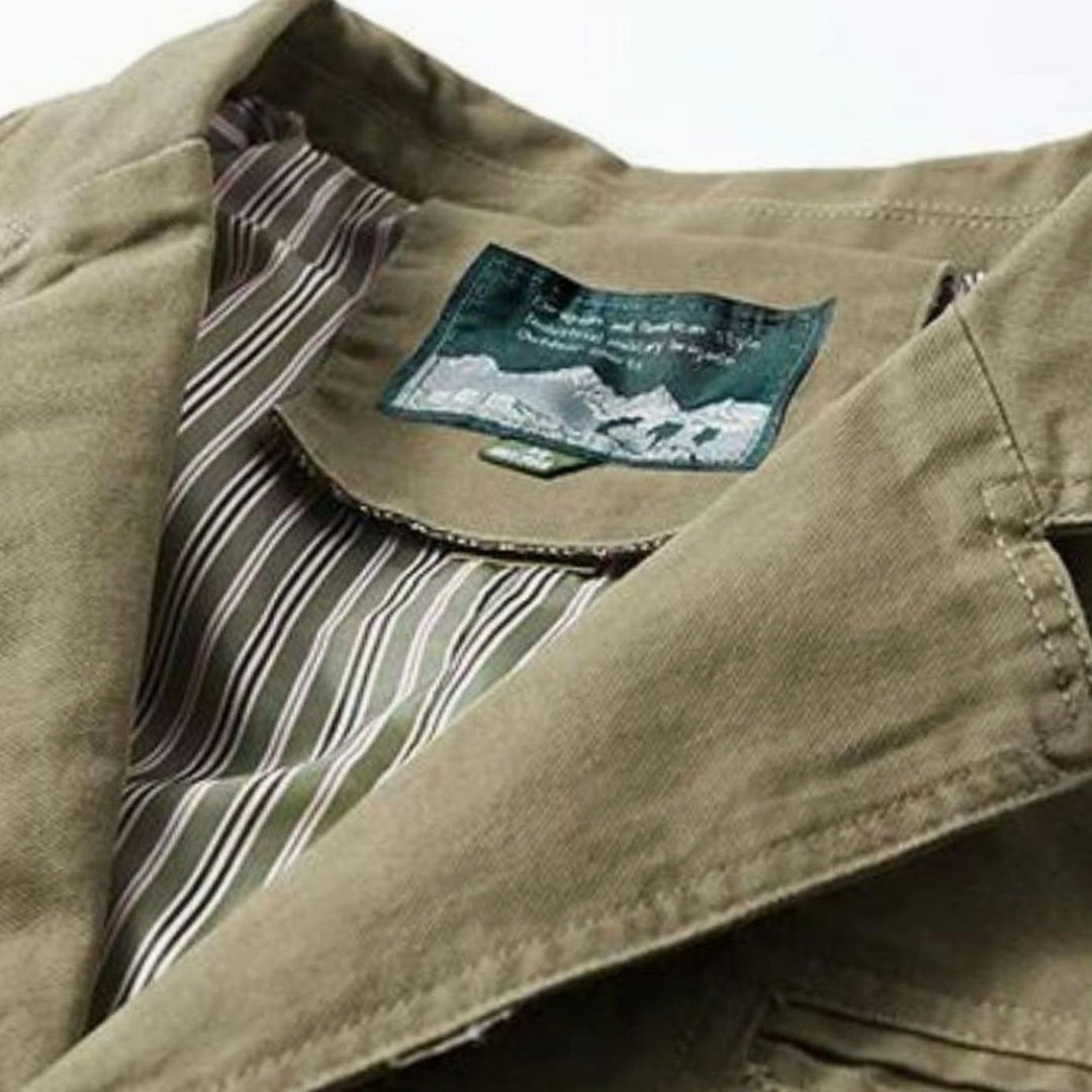 Morten | Herre Casual Blazer Med Notch-Lapel Og Tre Knapper