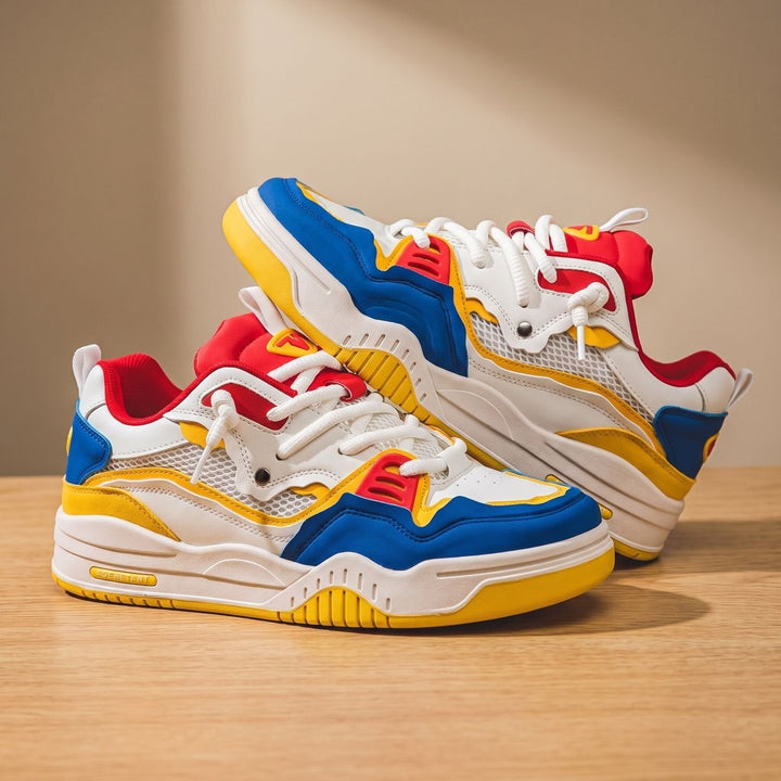 Simon | Herre Chunky Low-Top Sneakers Med Snørelukning