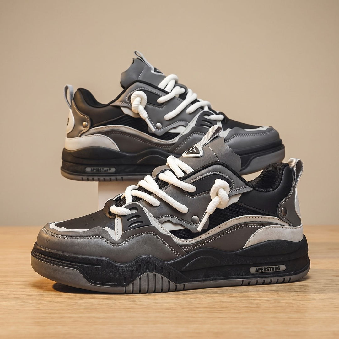 Simon | Herre Chunky Low-Top Sneakers Med Snørelukning