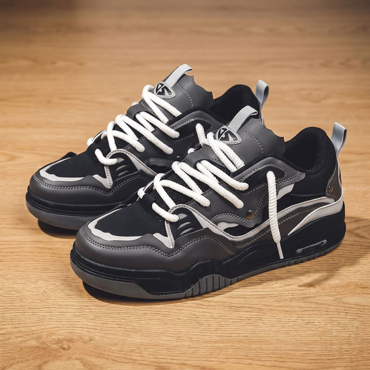 Simon | Herre Chunky Low-Top Sneakers Med Snørelukning