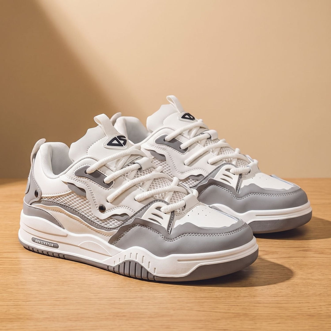 Simon | Herre Chunky Low-Top Sneakers Med Snørelukning