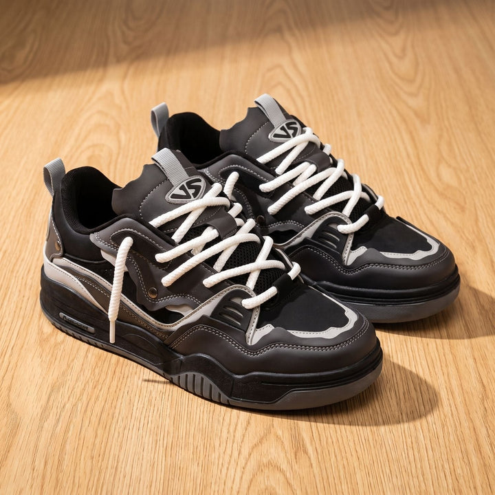 Simon | Herre Chunky Low-Top Sneakers Med Snørelukning