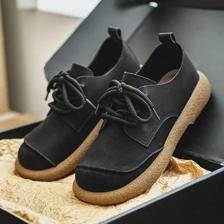 Gustav | Herre Snøresko Med Rund Tå Og Slip-On Pasform