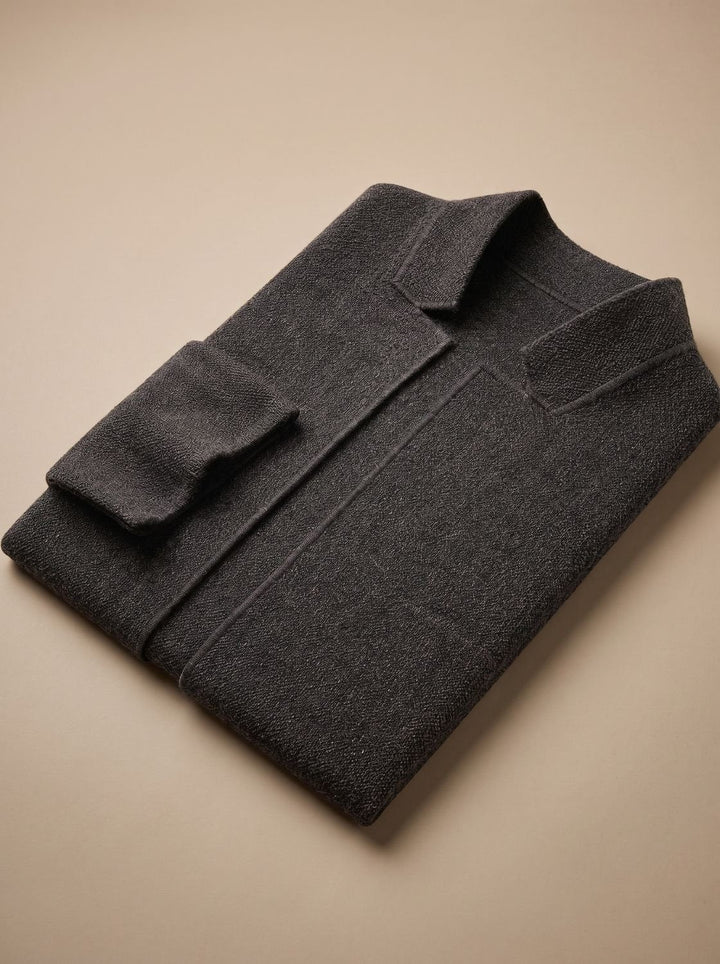Bjarne | Herre Slim Fit Cardigan Med Knaplukning
