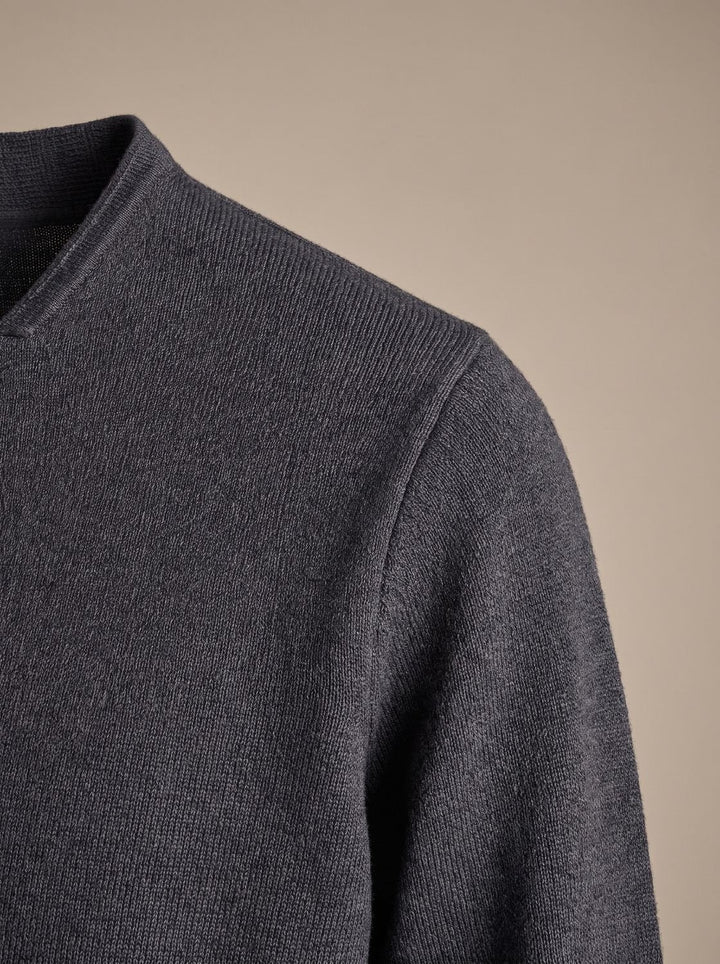 Bjarne | Herre Slim Fit Cardigan Med Knaplukning