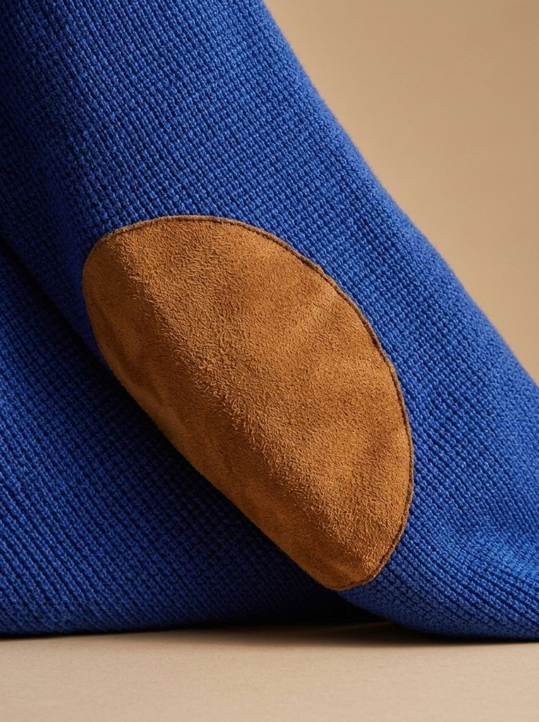 Viggo | Herre Vaffelstrikket Pullover Med Knappekrave