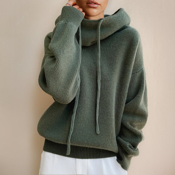 Dagmar | Dame Oversized Merino Uld Rullekrave Trøje