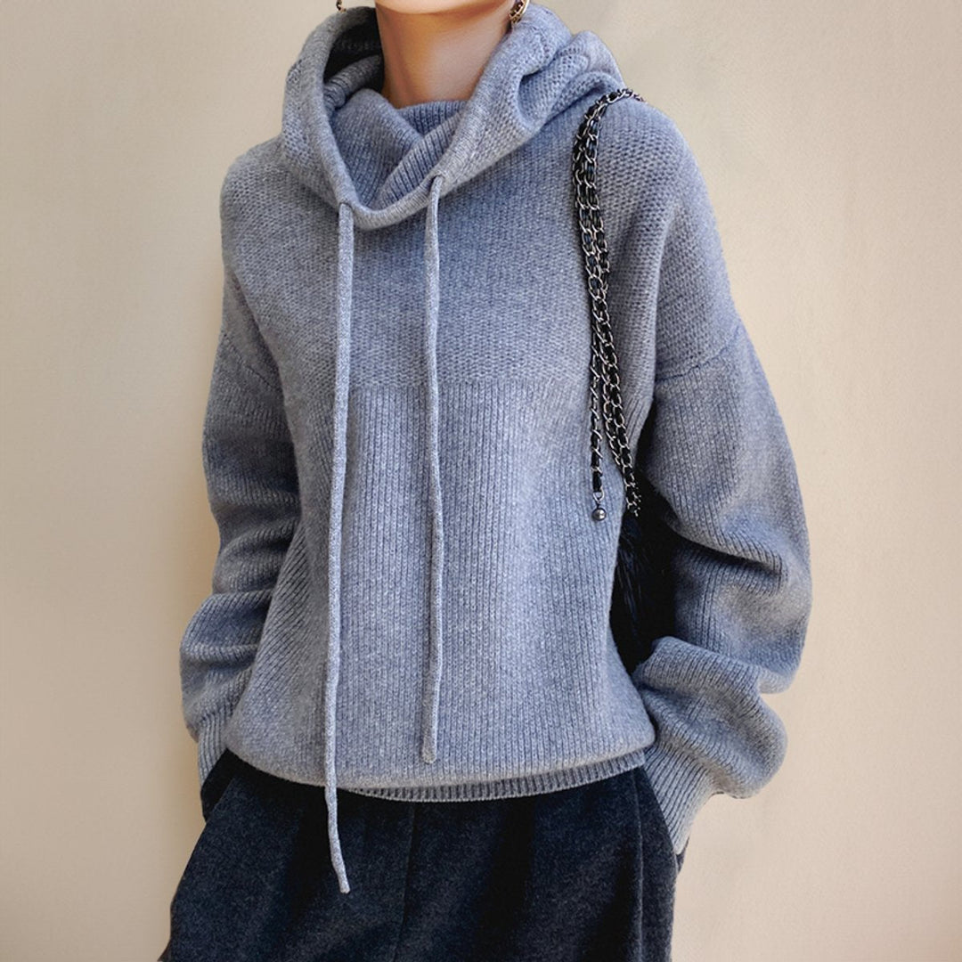 Dagmar | Dame Oversized Merino Uld Rullekrave Trøje