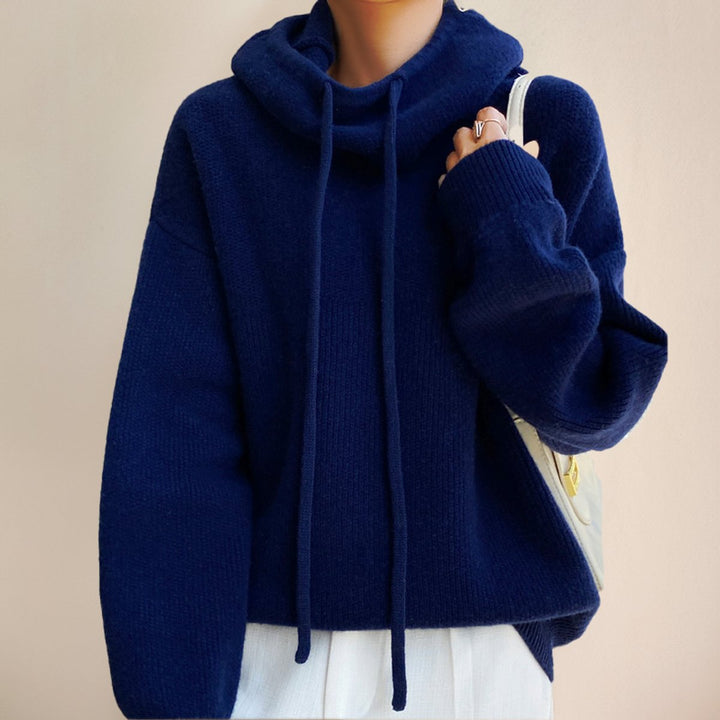 Dagmar | Dame Oversized Merino Uld Rullekrave Trøje