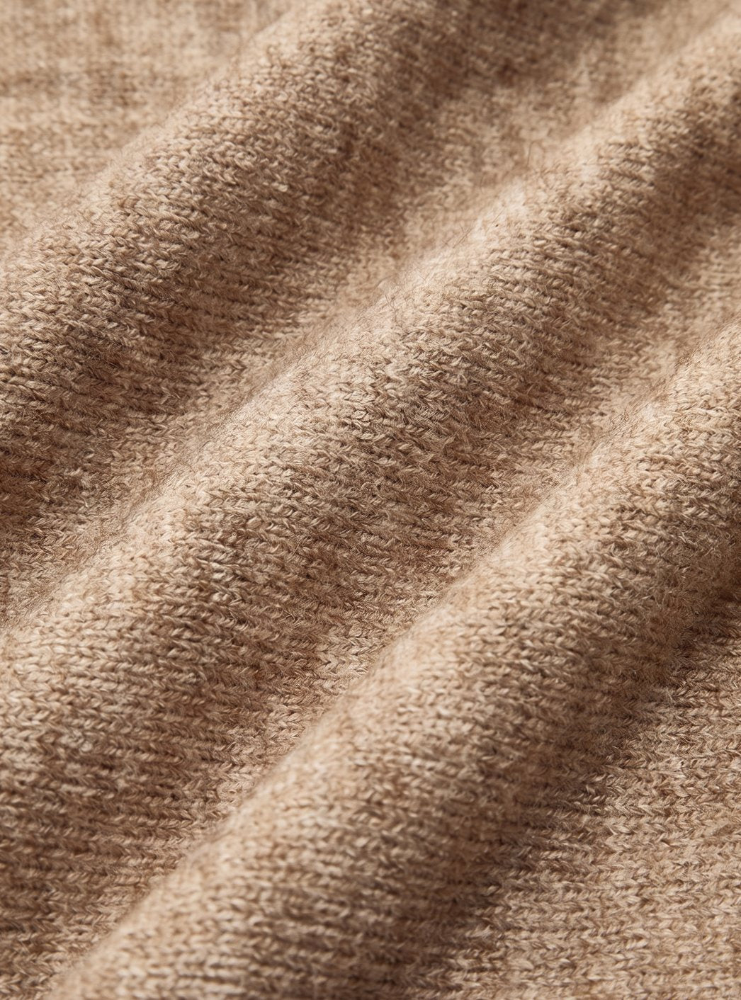 Dorthe | Dame Oversized Rullekrave Strikket Loungesæt Med Vidde Ben